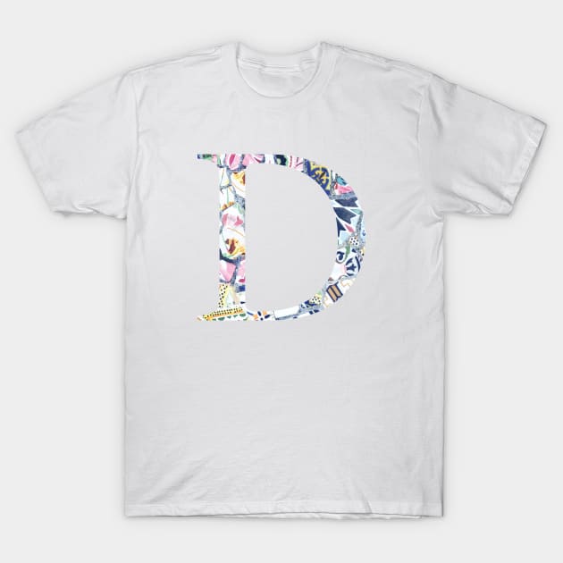 Gaudi Mosaic Barcelona Initial D T-Shirt by aterkaderk